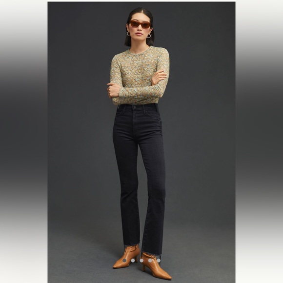 MOTHER Denim The Hustler Ankle Fray in Encounters At Night size 24 EUC - Picture 2 of 10